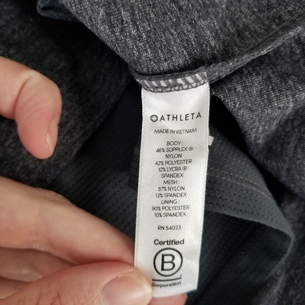 Athleta Metro Downtown Skort Gray Size XL Pockets Stretchy Comfort - Picture 6 of 15